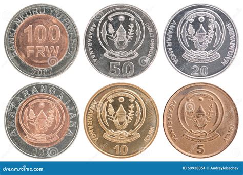 Rwanda Franc Coin Set Stock Photo Image Of Coin Symbol 69938354