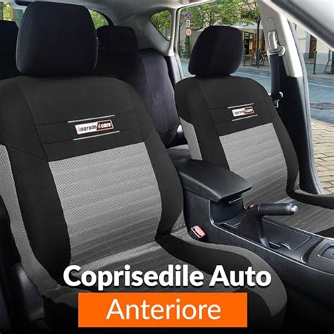 Upgrade Cars Coprisedili Auto Anteriore Grigio Recensione Consigliopro It