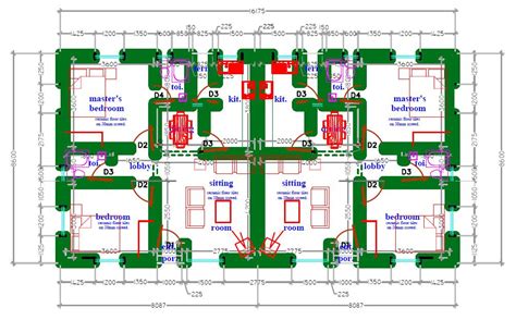 2 Bedroom Semi Detached House Plans Search Your Favorite Image