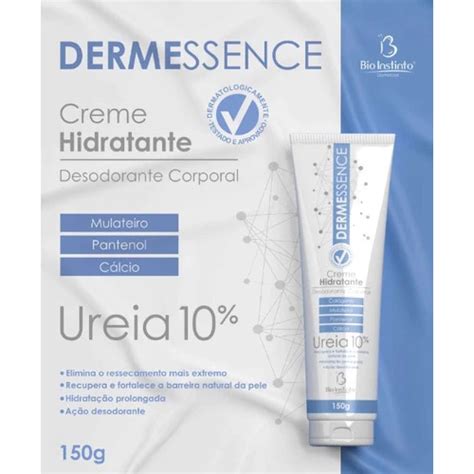 2 Unidades Creme Hidratante Desodorante Corporal Ureia 10