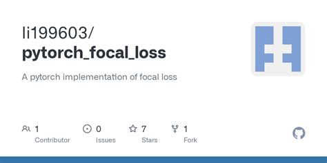 Github Li Pytorch Focal Loss A Pytorch Implementation Of Focal