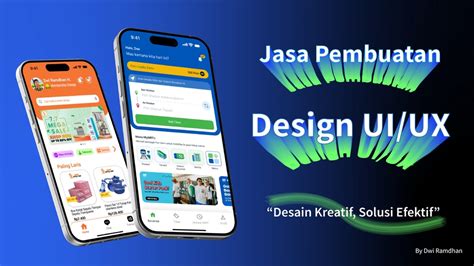 Desain UI UX Khusus Mobile Apps Android IOS