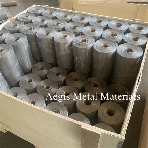 Nickel Copper Alloy K Corrosion Resistant Monel Wire Mesh Screen