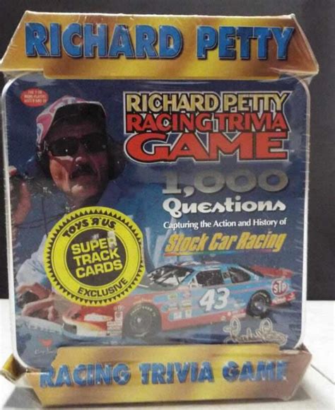 At Auction Richard C Richard Petty Racing Trivia Game