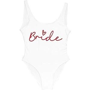 Nograx Bikini Triangolo Donna Costume Da Bagno Intero S Xl Team Bride Costume Da Bagno Intero