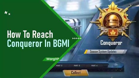 BGMI Conqueror How To Reach Conqueror In BGMI WargXP