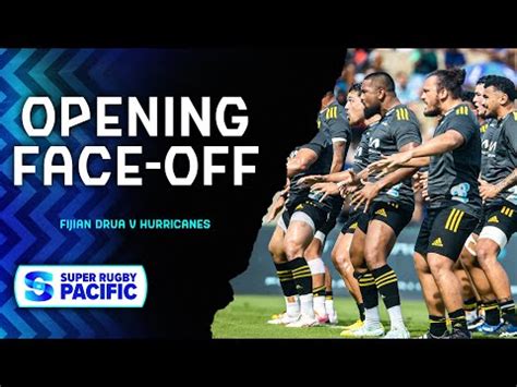 FACE OFF Fijian Drua V Hurricanes Face Off Super Rugby Pacific 2023