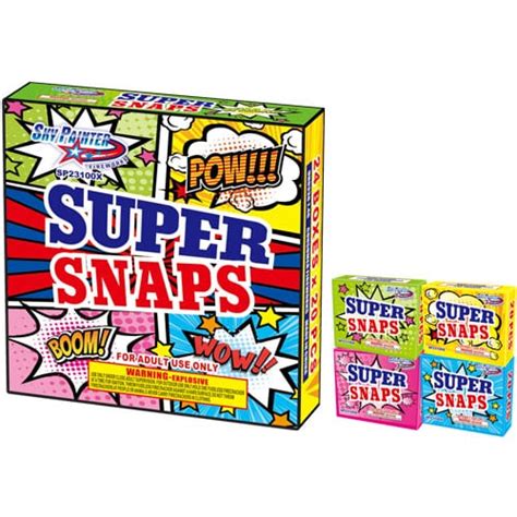 Super Snaps Rgs Brand Fireworks