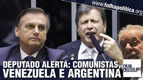 Deputado de Bolsonaro Bibo alerta para manipulações de comunistas