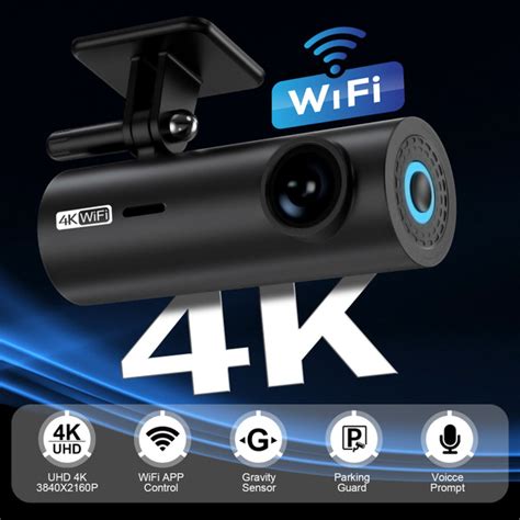 Автомобильный регистратор WIFI 4K Ultra HD - купить по выгодным ценам в ...