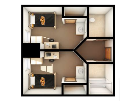 Oklahoma State University Dorm Floor Plans