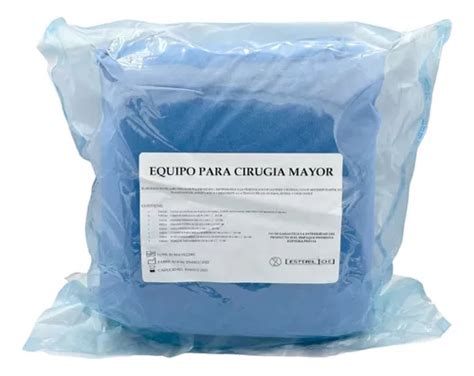 Equipo Para Cirugía Mayor Estéril De 15 Piezas Grado Médico Mercadolibre