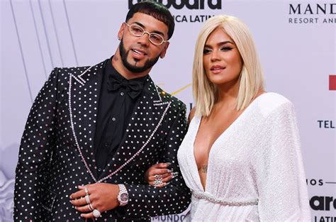 Download Anuel Aa With Karol G Billboard Wallpaper