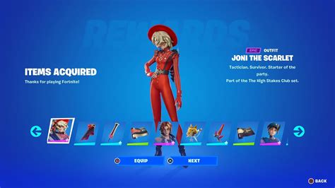 How To Get The High Stakes Club Pack Free In Fortnite Joni The Scarlet