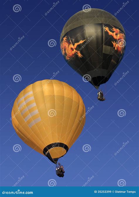 Hot Air Balloons In Myanmar Stock Image Image Of Flame Leisure