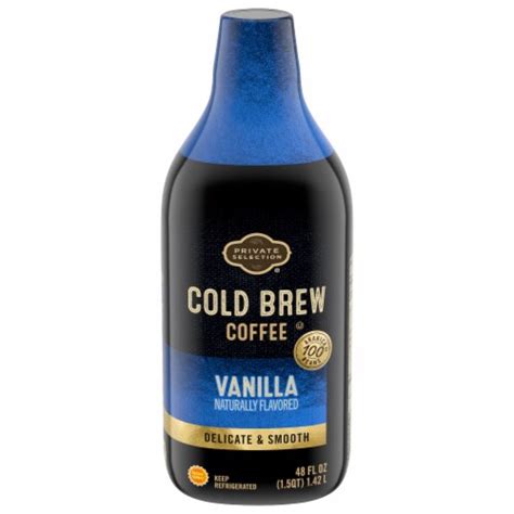 Private Selection® Vanilla Cold Brew Iced Coffee Carton 48 Fl Oz Ralphs