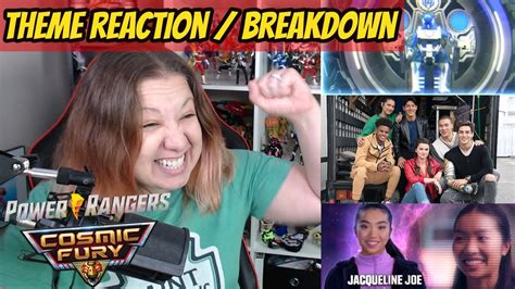 Cosmic Fury Theme Song Reaction And Breakdown Powerrangers