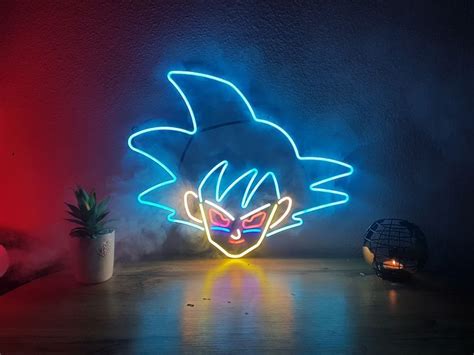 Son Goku Dragon Ball Led Neon Sign Neon Neon Signs Neon Glow