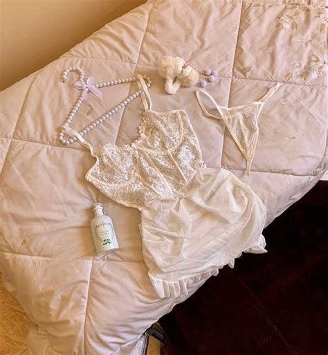 Lingerie Sexy En Dentelle Blanc Glowup