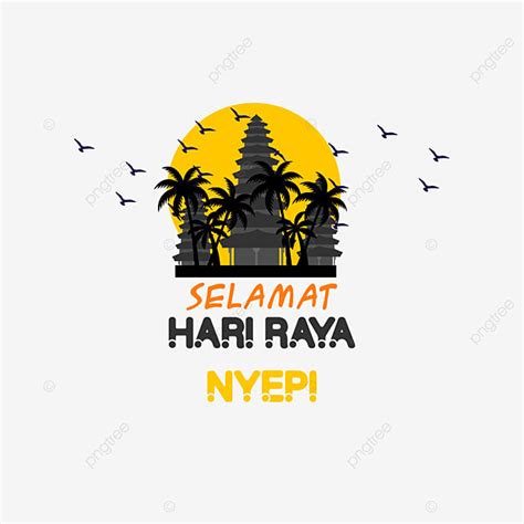 Hari Raya Banner Vector Hd PNG Images Hari Raya Nyepi Hari Raya