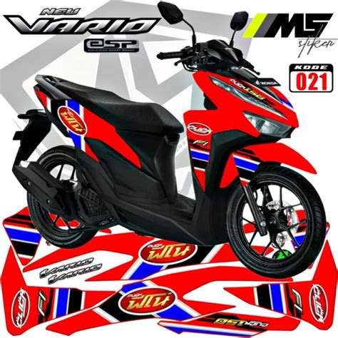 Jual Decal Sticker Striping Variasi Vario 125 2019 2022 Vario 150