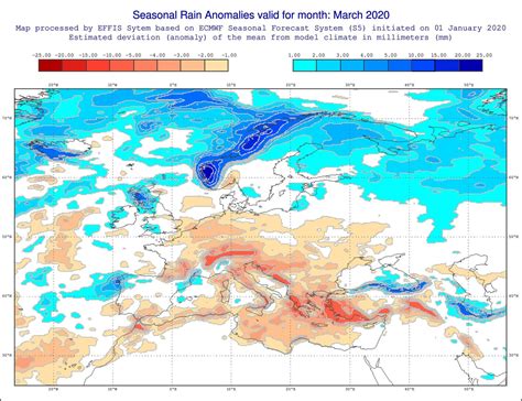 Previsioni Meteo Marzo 2020 Tendenza Temperature E Piogge Centro