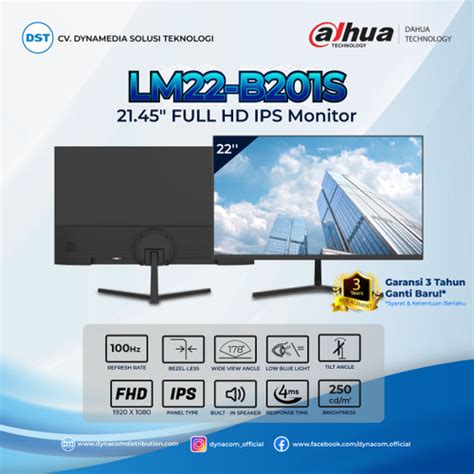 Jual Dahua Monitor Dhi Lm B S Ips Fhd Hz Hdmi Vga Speaker