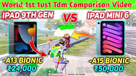 IPad 9th Generation Vs IPad Mini 6 1vs1 Tdm Test Smooth Extreme