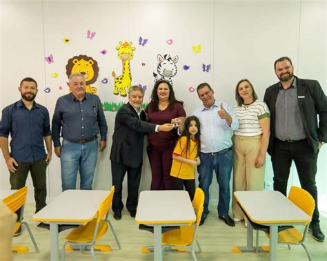 Inaugurada A Amplia O Da Escola Padre Ant Nio Jornal O Regional