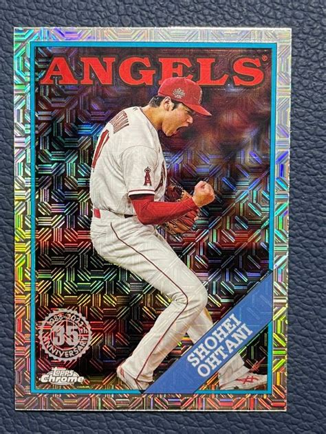 大谷翔平2023 Topps Series 1 1988 Silver Pack Mojo Refractor T88C 27 Topps