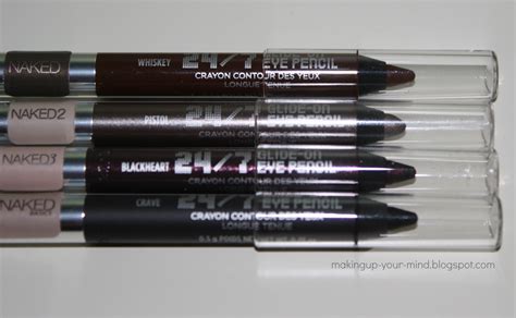 Makeup Your Mind Urban Decay Naked Double Ended Eye Pencils Review W Swatches