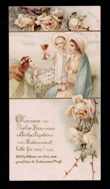 SANTINO CANIVET HOLY Card Image Pieuse Heiligenbild MADONNA SS