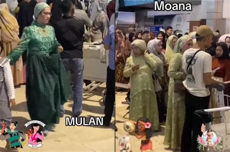 Unik Tradisi Adat Jemaah Haji Asal Bugis Pakai Baju Bling Bling