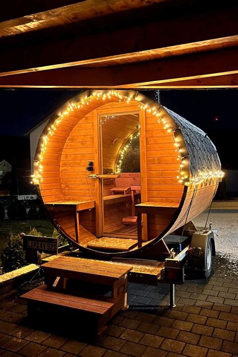 Mobile Sauna Fasssauna Mit Panoramafenster Zu Vermieten Leihen In