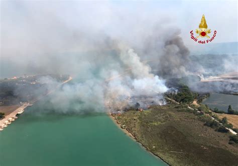 Vasto Incendio Nei Boschi Di Bibione Dire It