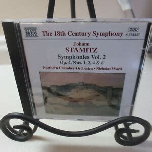 Johann Stamitz: Symphonies, Vol. 2 Op. 4 Nos 1, 2, 4 & 6 Audio CD | eBay