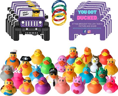 Jeep Ducks For Ducking Complete Jeep Duck Kit With 25 Ducks For Jeeps 25 Ducking