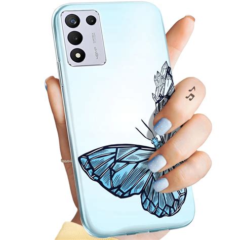 Etui Do Realme Se Wzory Motyle Butterfly Barwne Obudowa Pokrowiec