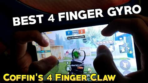 Best 4 Finger Claw Gyro Coffins Layout Settings Pubg Mobile