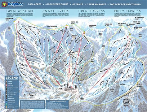 Trail Maps for Each of Utah's 15 Ski Resort - Ski Utah