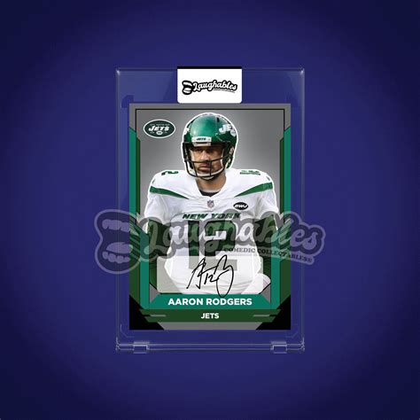 Aaron Rodgers Jets Limited Custom Art Trading Card Novelty - Etsy