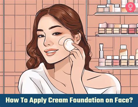 How To Apply Cream Foundation On Face