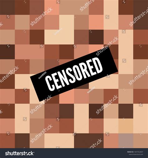 Pixel Censored Blur Effect Texture Vector Vetor Stock Livre De