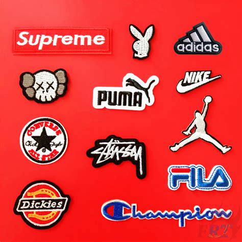 Fashion Brand Logo Patch Pc Diy Sew On Iron On Badges Patches