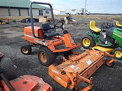 Kubota F2400 Wf3619 Flail Mower 4wd Diesel 2926 Hrs