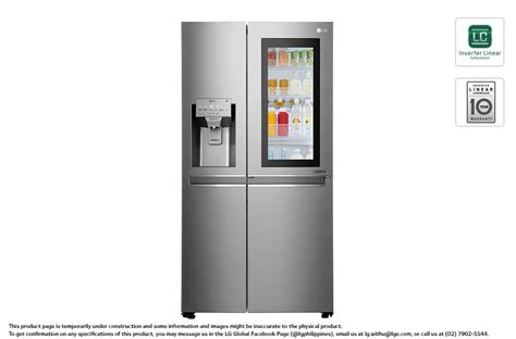 23.8 cu.ft InstaView Door-in-Door Refrigerator with Smart ThinQ | LG Philippines