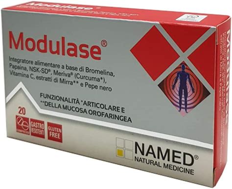 NAMED Modulase 20 Compresse Amazon It Salute E Cura Della Persona