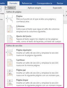 Como Poner Secciones En Word Doncomo