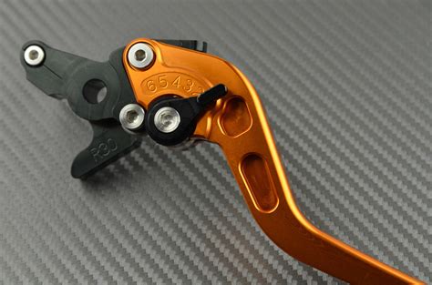 Long Brake Clutch Levers Lever Pair Orange CNC DUCATI SBK 996 998 B