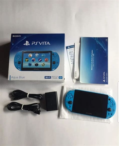 New Sony Ps Vita Pch Za Aqua Blue Console At Rs In Mumbai